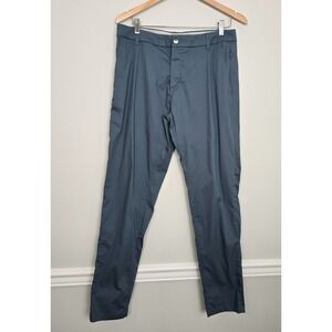Birddogs Mens Travel Athleisure Luxe Pants Sz 34x32 Blue Comfort Effortless